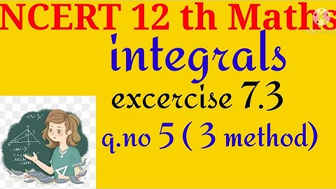Integrals class 12|NCERT|Excercise7.3|q.no 5| substitution method in Tamil