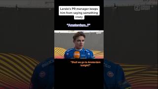 Lando Norris’ Amsterdam Interview 😂🧡 #trending #formula1 #landonorris #f1
