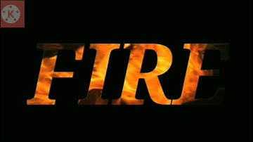FIRE Intro making || #Kinemaster Turorial
