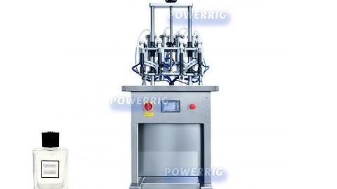 Semi-automatic perfume filling machine: One Minute To Learn How Does The Machine Fill Perfume.