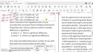 OpenStax Statistics Ch 10.3 Hypothesis test 2 proportions # 2