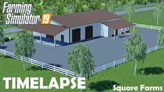 Building Landscaping Shop On Lone Oak Farms! | FS19 Timelapse | Farming Simulator 19