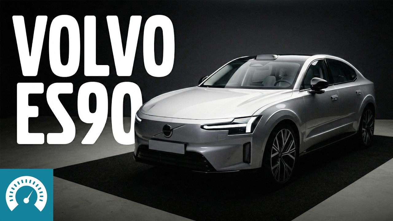 Volvo ES90 - новий ФЛАГМАН до якого Україна не готова?