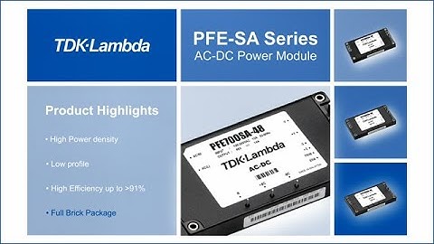 TDK-Lambda PFE-SA Series