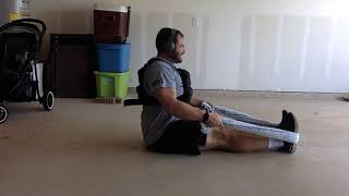 Towel Seated Row ISO Hold