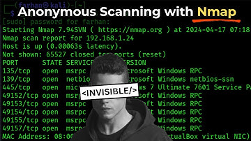 How Hackers Anonymously Scan with Nmap