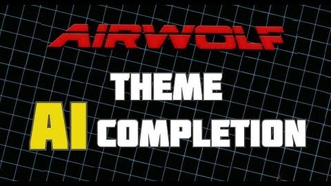 Airwolf theme continued by AI [OpenAI Jukebox]