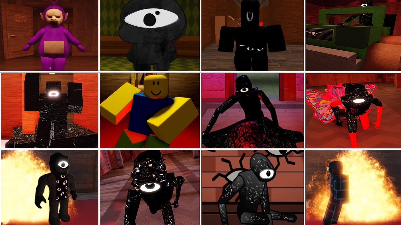 DOORS Seek Chase VS 12 Different Seek Chases YouTube