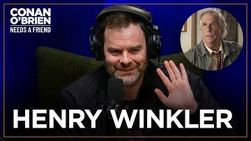 Henry Winkler Loves Bringing Cake To The “Barry” Crew (w/ Bill Hader) | Conan O