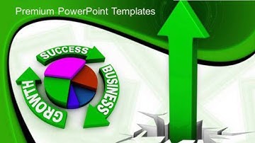 business arrow growth concept powerpoint templates and powerpoint themes 1012