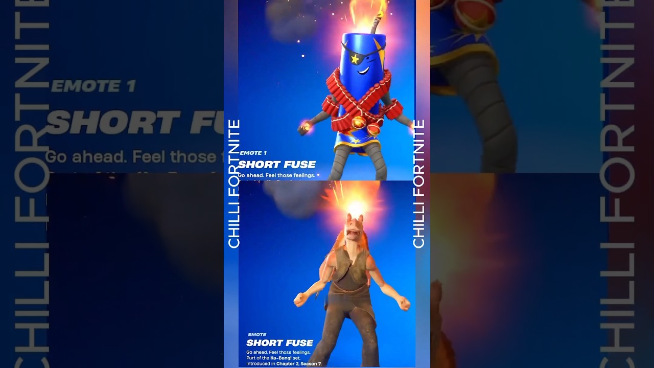 Fortnite JAR JAR BINKS Tries INSANE Emotes (Short Fuse) Part 7