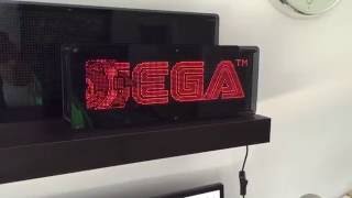 Demo of GoDMD RGB Clock
