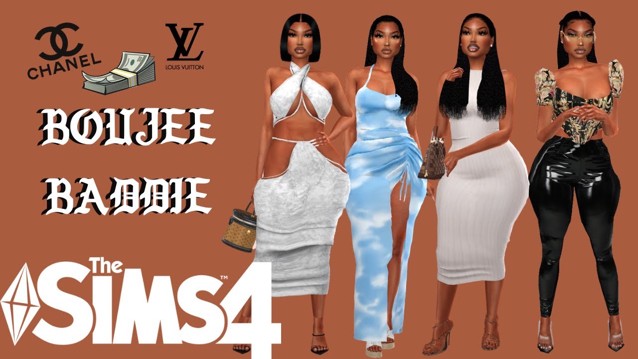 THE SIMS 4 URBAN FEMALE CLOTHES *5 GB* CC FOLDER & SIM DOWNLOAD YouTube