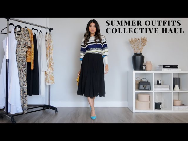 SUMMER OUTFITS COLLECTIVE HAUL, SHOPPING MY WARDROBE SERIES