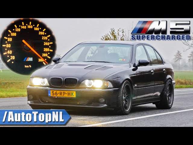 600HP BMW M5 E39 SUPERCHARGED 100-300 ACCELERATION & INSANE SOUND by AutoTopNL class=