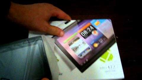 Pipo Ultra U2 Tablet PC Android 4.1 Dual Camera HDMI Unboxing