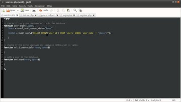 PHP Tutorial: Register and Login (User Account System) [part 02]