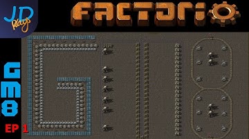 EP1 Factorio - GM8 Event - The Blueprint
