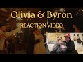 Olivia  byron reaction wedding