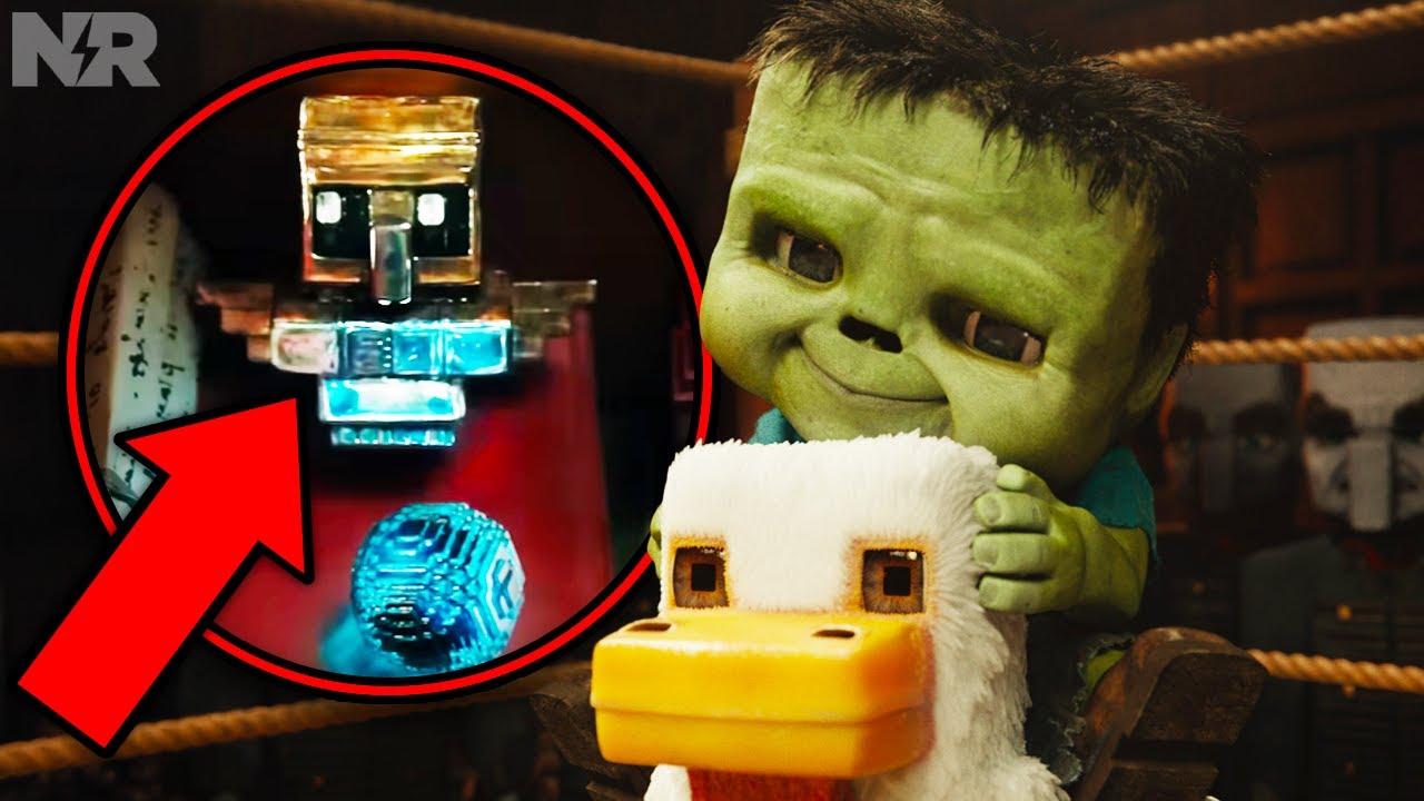 MINECRAFT MOVIE BREAKDOWN! Easter Eggs & Details You Missed! - YouTube
