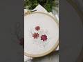 Flower Embroidery 🌸#shorts #embroidery #handembroidery #stitching @Aavyaa26