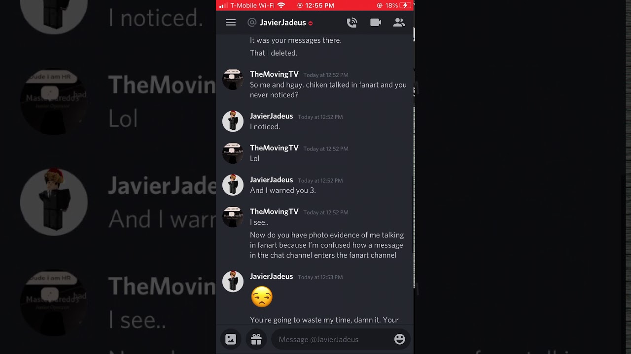 QuickoJavierus acting suspicious