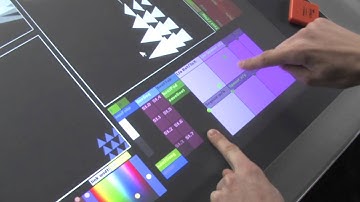 CUSP - Multitouch VJ Application - Early Demo