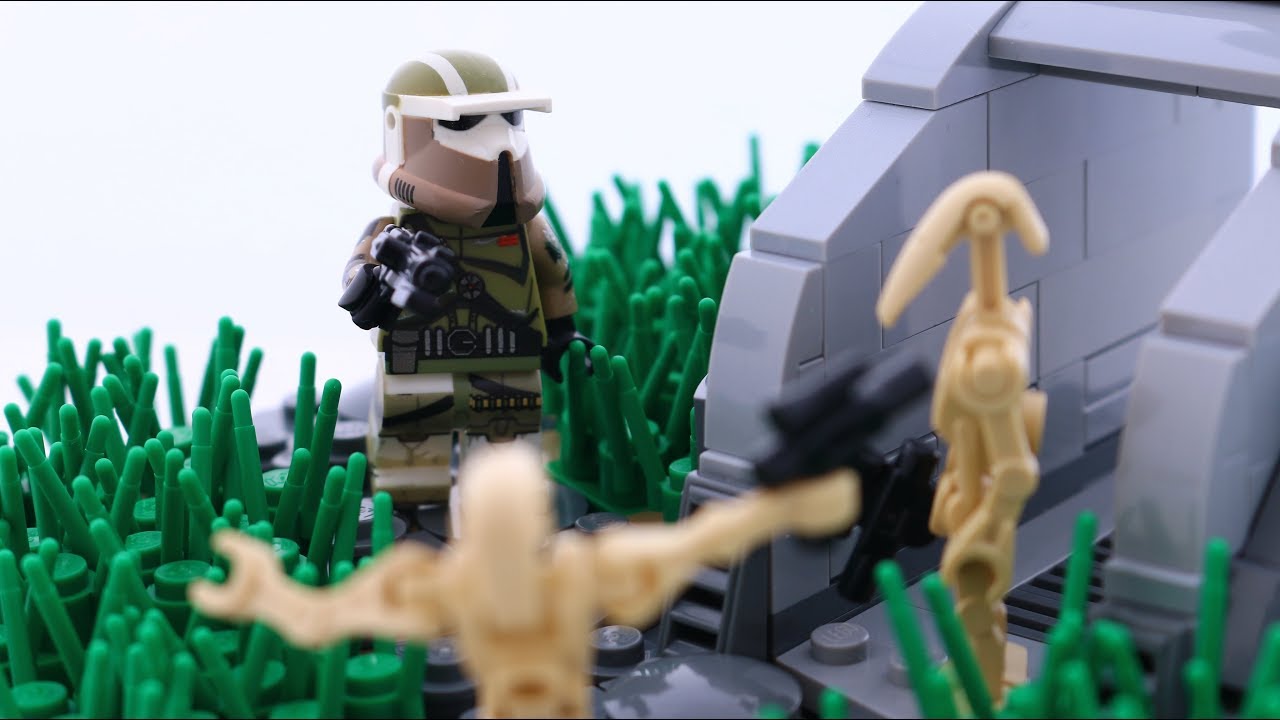 Lego Star Wars Infiltration The Clone Wars Moc Youtube