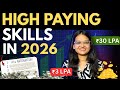🚀Top 5 High Demand Skills in 2026 | Earn ₹3 LPA to ₹30 LPA in 2026 | Full Details