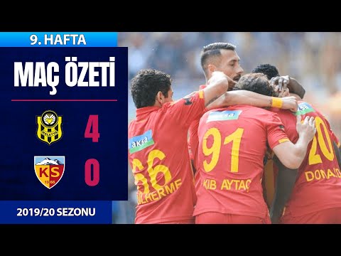 ÖZET: Yeni Malatyaspor 4-0 Kayserispor | 9. Hafta - 2019/20