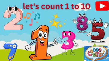 Counting 1 to 10 | Fun Numbers Song for Kids | Cocoo Bits