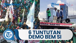 6 Tuntutan Mahasiswa Demo BEM SI Mulai soal Harga Sembako hingga Penundaan Pilpres 2024