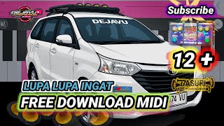 SH4RE💥SAMPLE TELOLET BASURI LUPA LUPA INGAT~ 12 KNOT FREE DOWNLOAD MIDI