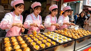 Sizzling Meat & Egg Burgers on the Street🍳So Satisfying to Watch #MeatEggBurger #StreetFood#WorkVlog
