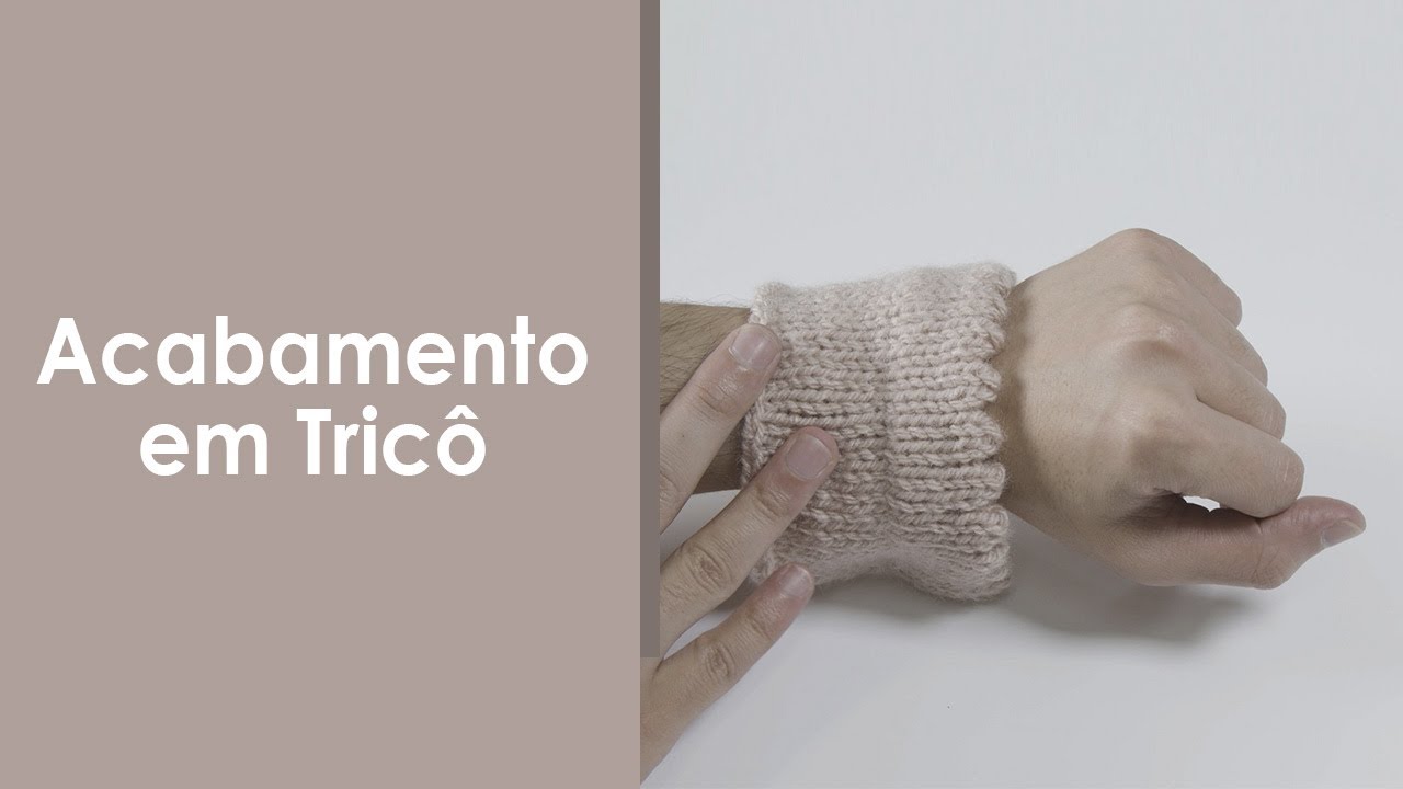 Acabamento em Tricô