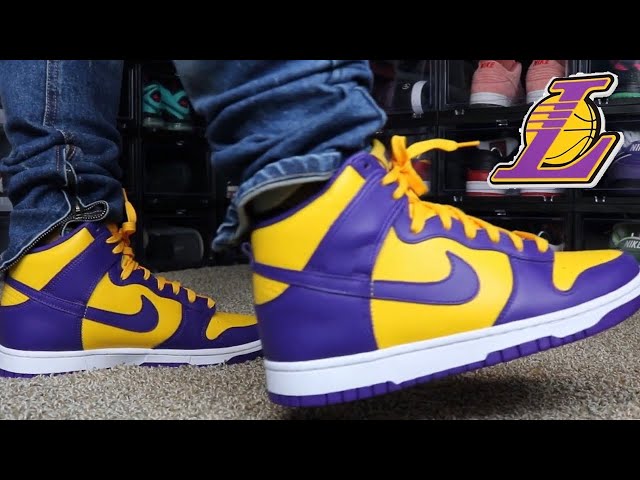 laker dunks outfit