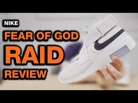 심플한 고급스러움!   나이키 피어오브갓 레이드 리뷰 (NIKE FEAR OF GOD RAID AT8087-001 REVIEW)