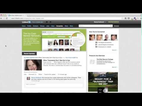 Ivy Exec LinkedIn Company Page Review Video