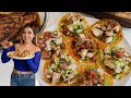 My TOP FAVORITE Grilled CHICKEN STREET TACOS &amp; Avocado Salsa | Ancho and Chipotle Chicken Marinade