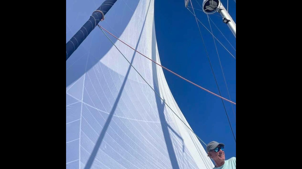 You NEED a code sail on your catamaran!  #catamaransailing #leopard48catamaran