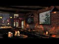 Cozy Coffee Shop Ambience with Rain Sounds - Relaxing Jazz While You Study, Work, Relaxation