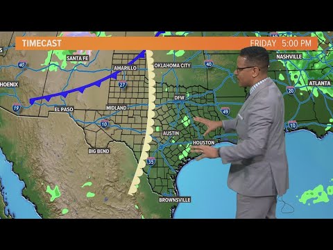 DFW Weather: Rain chances possible this weekend - YouTube