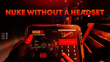 Dropping a NUKE without using a headset! (Modern Warfare 2)