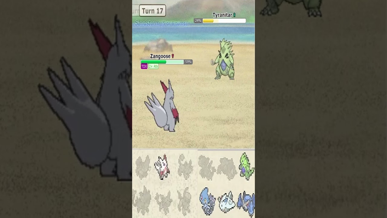 ZANGOOSE ULTRA INSTINCT  !