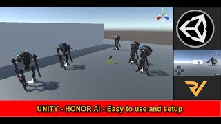 UNITY - HonorAI  (The easy and powerful AI solution for your Unity project )