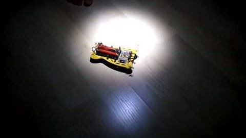 Kids are playing with the microbug.