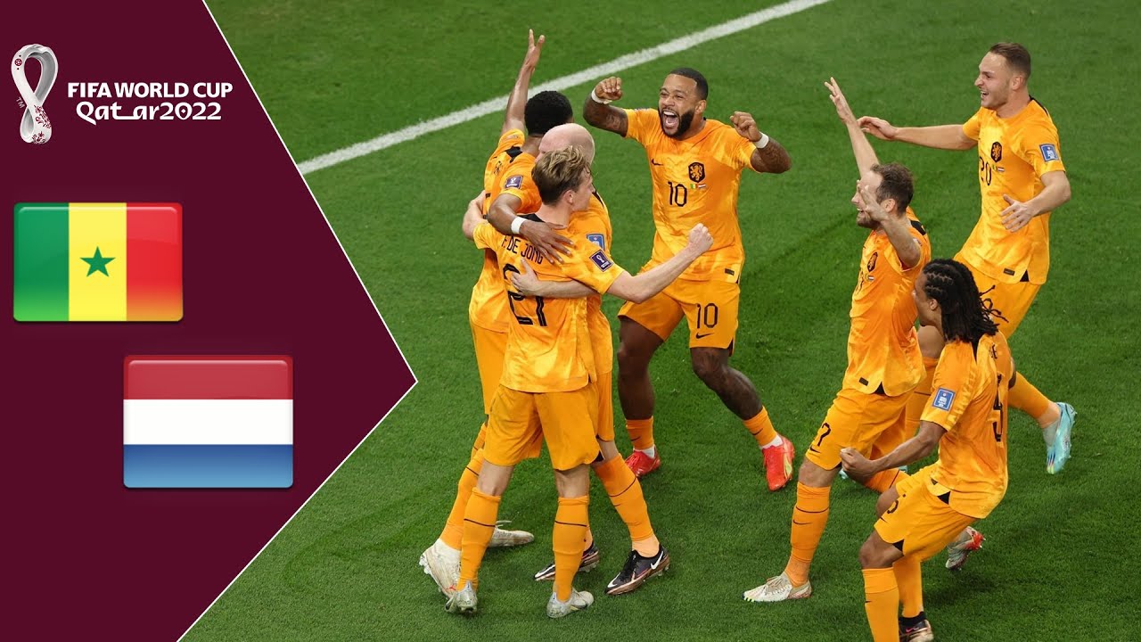 Senegal vs Netherlands 0-2 | All Goals &amp; Highlights | FIFA World Cup ...