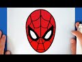 How to draw spiderman