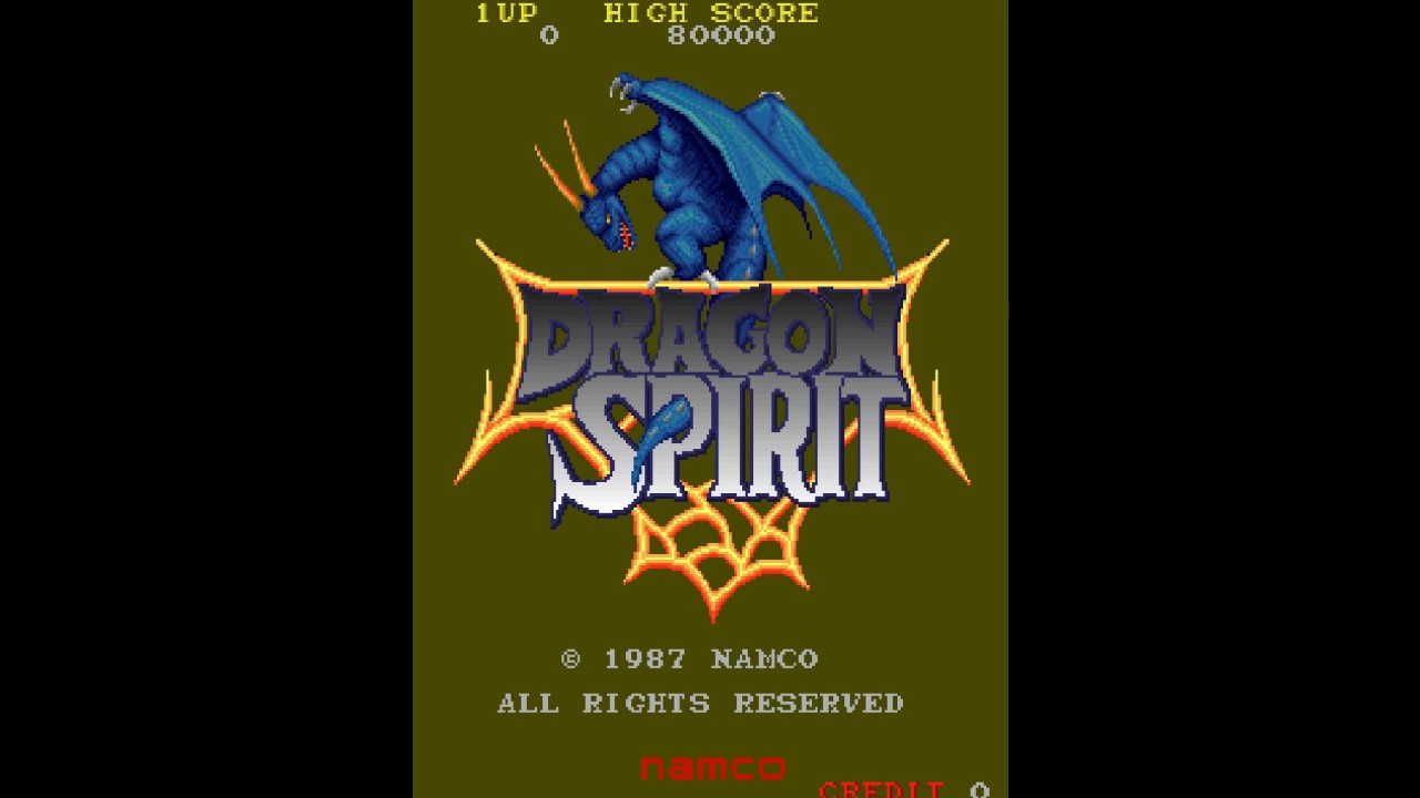 DRAGON SPIRIT 008 Area 4 (Grave Yard) (arcade game music)