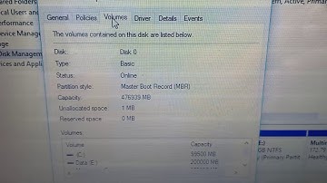 Cara Cek Type Harddisk di Laptop GPT Uefi Apa MBR Legacy
